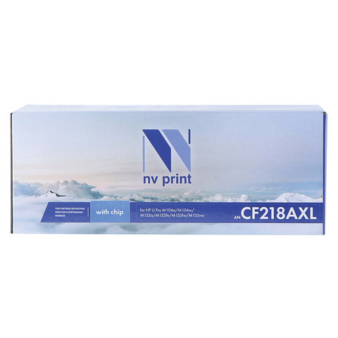 Картридж лазерный NV PRINT (NV-CF218AXL) для HP M104a / M104w / M132fn / M132nw, Картридж лазерный NV PRINT (NV-CF218AXL) для HP M104a / M104w / M132fn / M132nw,