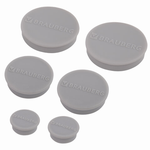 Магниты МОЩНЫЕ, НАБОР 20 мм - 2 шт., 30 мм - 2 шт., 40 мм - 2 шт., серые, Магниты МОЩНЫЕ, НАБОР 20 мм - 2 шт., 30 мм - 2 шт., 40 мм - 2 шт., серые,