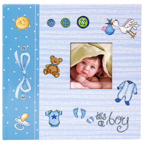 Фотоальбом BRAUBERG "It's a boy" на 200 фото 10х15 см, твердая Фотоальбом BRAUBERG "It's a boy" на 200 фото 10х15 см, твердая