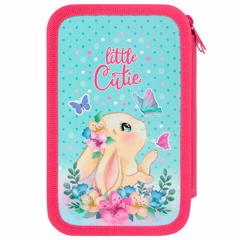 Пенал ПИФАГОР, 3 отделения, ламинированный картон, 19х11 см, "Pretty Пенал ПИФАГОР, 3 отделения, ламинированный картон, 19х11 см, "Pretty