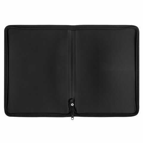 Папка объемная на молнии пластиковая BRAUBERG GRADE, А4, 330х240 мм, 600 мкм,