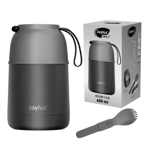 Термос 0,6 л для еды/напитков с широким горлом, JOYLUX (ДЖОЙЛЮКС) LUNCH, Термос 0,6 л для еды/напитков с широким горлом, JOYLUX (ДЖОЙЛЮКС) LUNCH,