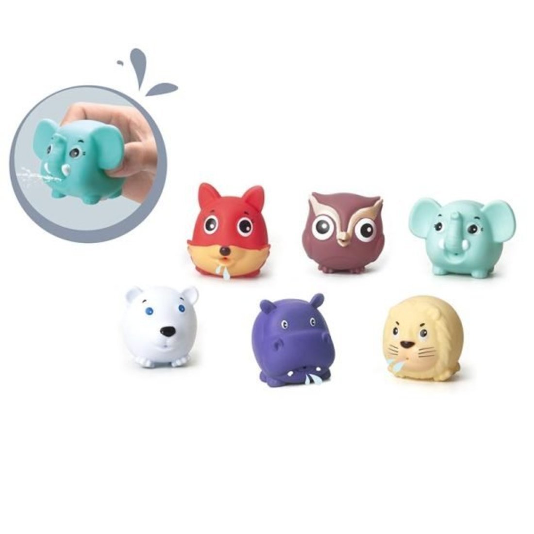 Набор игрушек для купания, 6 штук Набор игрушек для купания, 6 штук