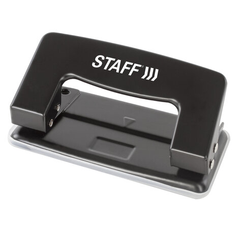 Дырокол металлический STAFF, до 10 листов, без линейки, черный, 224647 Дырокол металлический STAFF, до 10 листов, без линейки, черный, 224647