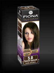 Fiona Крем-краска Темно русый 5.0/6500 Fiona Крем-краска Темно русый 5.0/6500