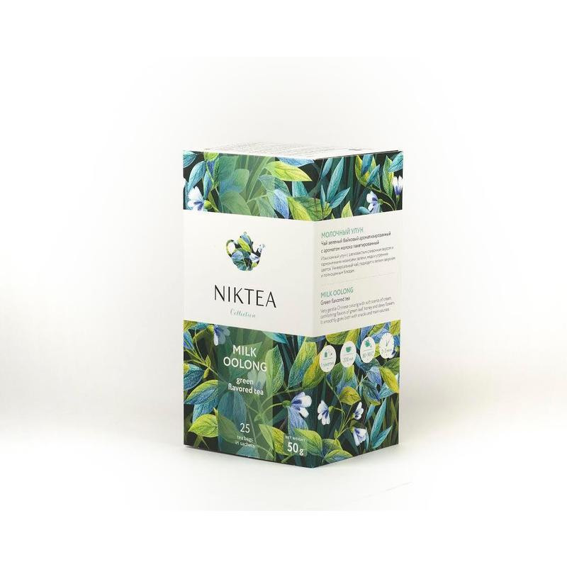 Чай NIKTEA Молочный Улун зелен. 25 пакx2гр/уп Чай NIKTEA Молочный Улун зелен. 25 пакx2гр/уп