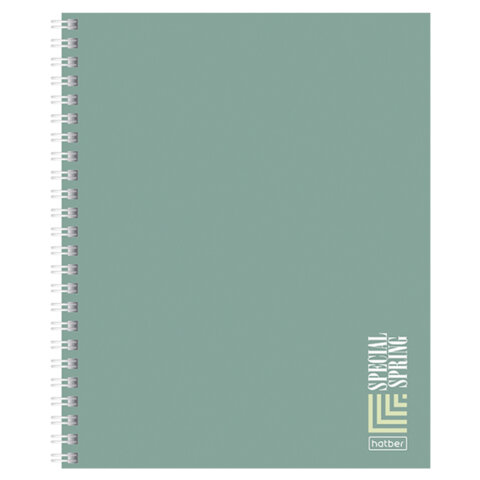 Тетрадь А5, 80 л., HATBER, гребень, линия, Soft-touch ламинация, "Special Тетрадь А5, 80 л., HATBER, гребень, линия, Soft-touch ламинация, "Special