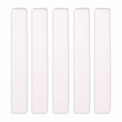 Мел белый ЮНЛАНДИЯ (Алгем+), натуральный, набор 100 штук, квадратный, 229070