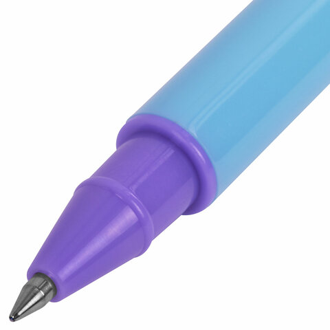 Ручка гелевая BRAUBERG "COLOR PASTEL", СИНЯЯ, корпус ассорти, узел Ручка гелевая BRAUBERG "COLOR PASTEL", СИНЯЯ, корпус ассорти, узел