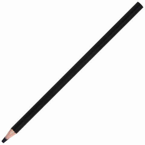 Карандаш угольный BRAUBERG ART CLASSIC, 1 шт., мягкий, круглый, корпус черный, Карандаш угольный BRAUBERG ART CLASSIC, 1 шт., мягкий, круглый, корпус черный,