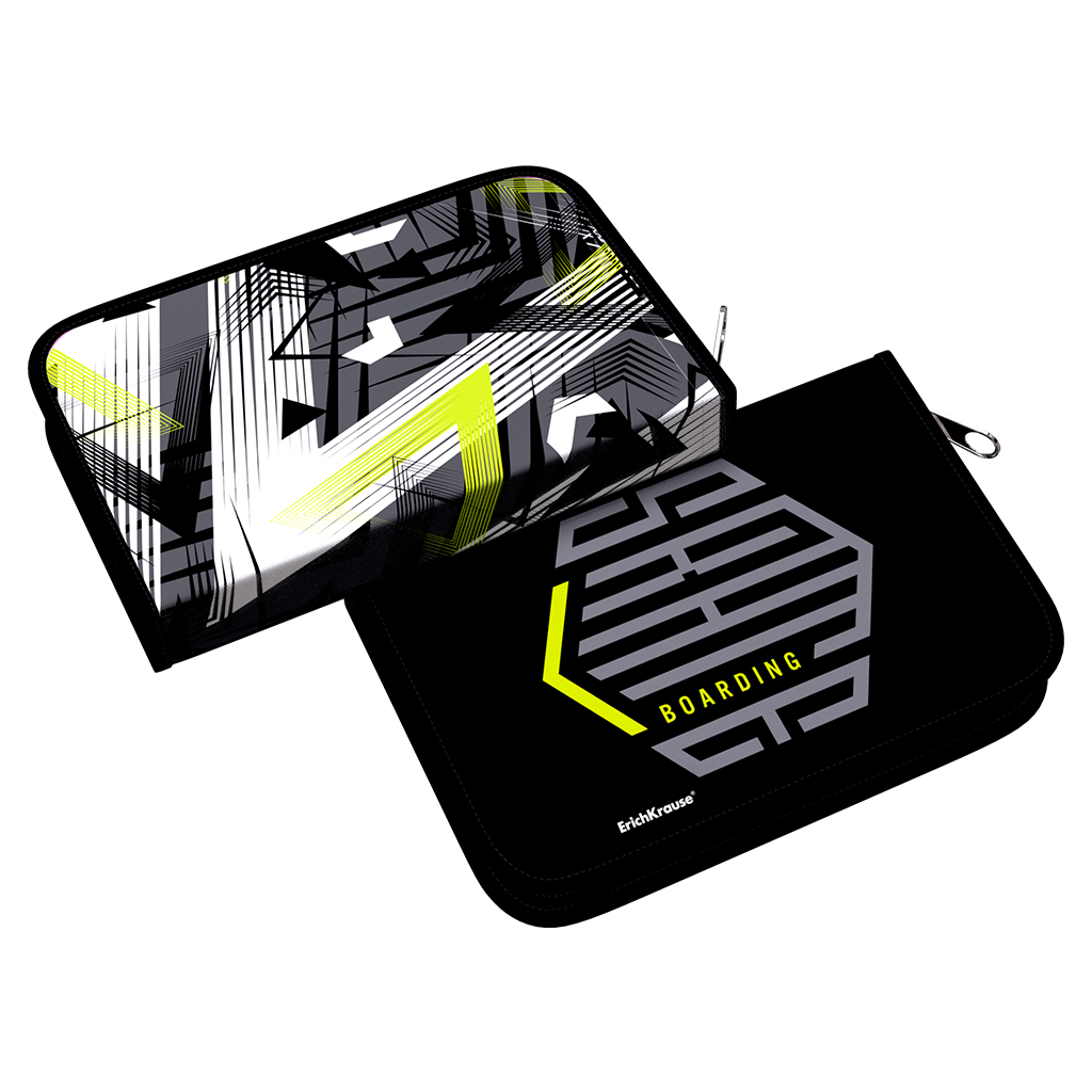 Пенал-книжка без наполнения ErichKrause 135x205x30мм Skateboard Zone Пенал-книжка без наполнения ErichKrause 135x205x30мм Skateboard Zone