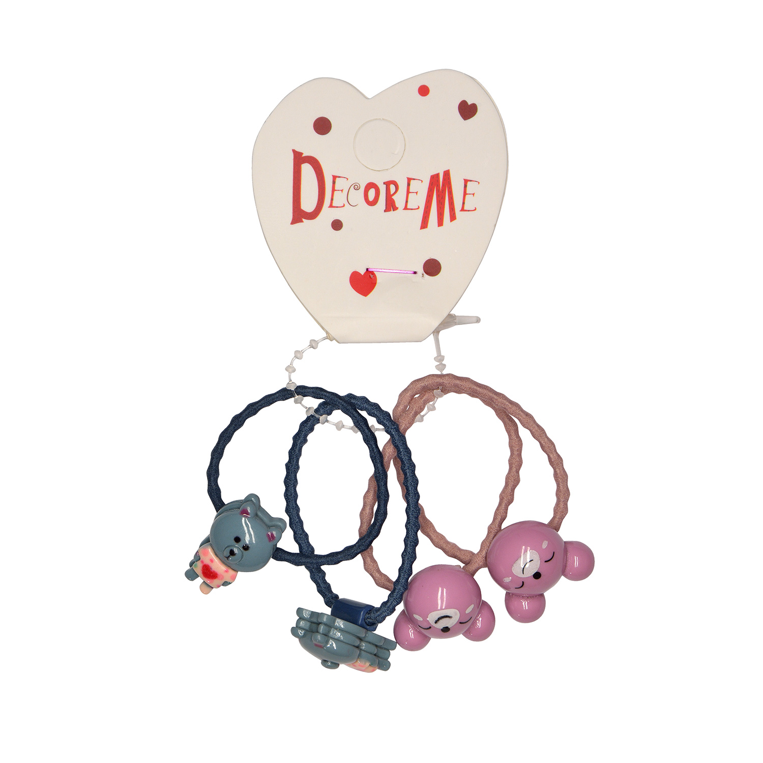 РЕЗИНКА ДЛЯ ВОЛОС "ЗАЙКИ И МЫШКИ" 4 ШТ, 4 ЦВЕТА РЕЗИНКА ДЛЯ ВОЛОС "ЗАЙКИ И МЫШКИ" 4 ШТ, 4 ЦВЕТА