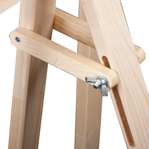 Мольберт напольный «Ученический», размер полок 130 см, угол 50-90°, в собранном Мольберт напольный «Ученический», размер полок 130 см, угол 50-90°, в собранном