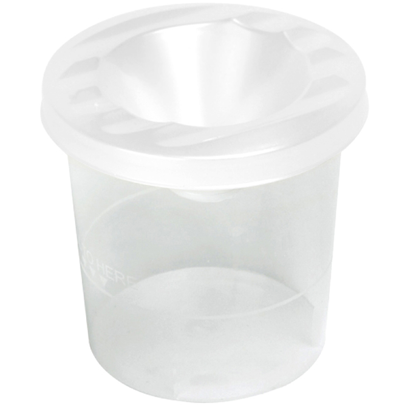 Стакан-непроливайка Гамма, белый Стакан-непроливайка Гамма, белый