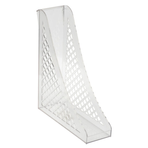 Лоток вертикальный для бумаг BRAUBERG ECO, 240х80х290 мм, сетчатый, прозрачный, Лоток вертикальный для бумаг BRAUBERG ECO, 240х80х290 мм, сетчатый, прозрачный,