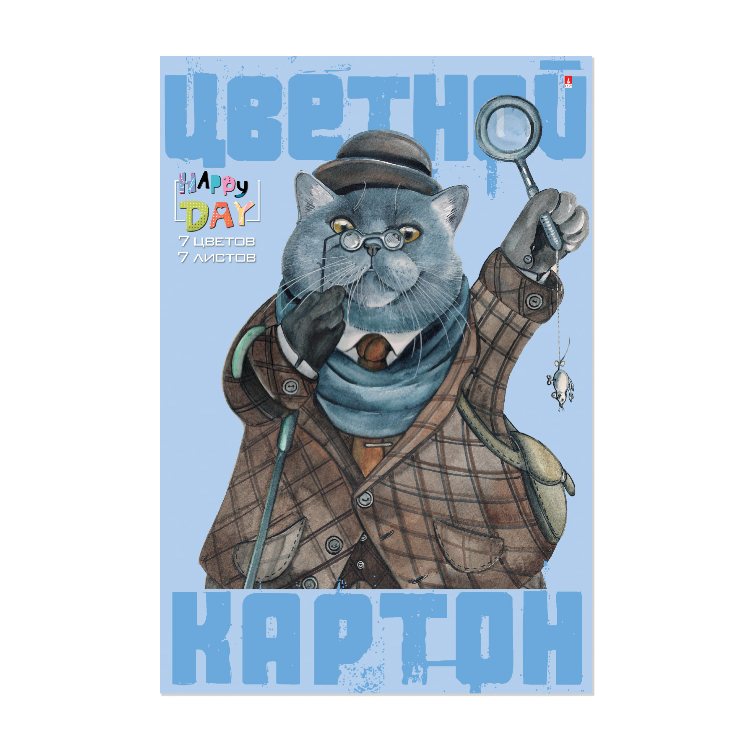 НАБОР ЦВЕТНОГО КАРТОНА А4. 7 Л. 7 ЦВ."МУЛЬТИКИ" 4 ВИДА НАБОР ЦВЕТНОГО КАРТОНА А4. 7 Л. 7 ЦВ."МУЛЬТИКИ" 4 ВИДА