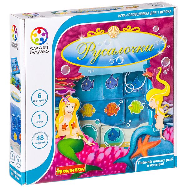 Логическая игра Bondibon Русалочки, арт. SG 203 RU Логическая игра Bondibon Русалочки, арт. SG 203 RU