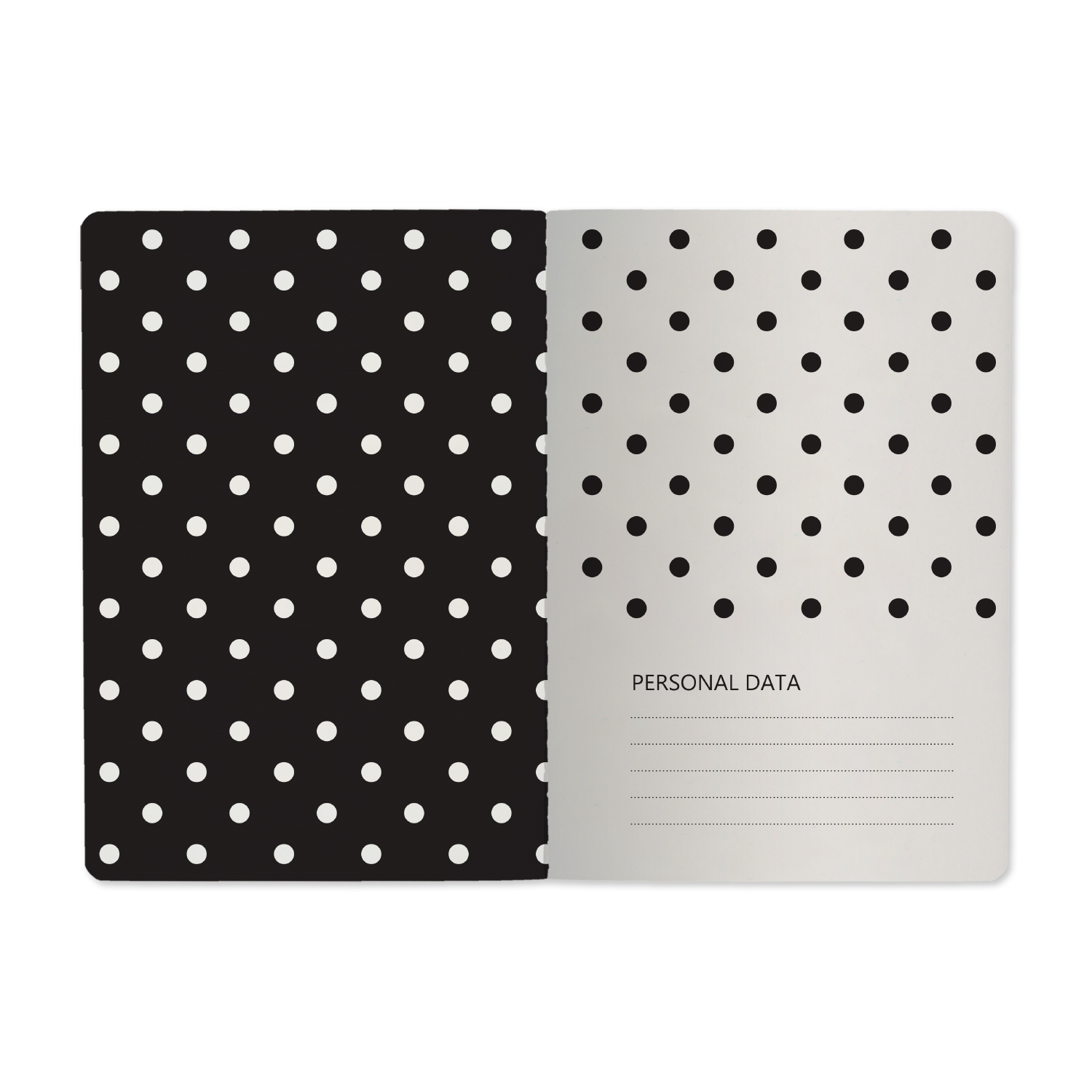 ТЕТРАДЬ А5, Bruno Visconti "BLACK POLKA DOT" 40л. клетка ТЕТРАДЬ А5, Bruno Visconti "BLACK POLKA DOT" 40л. клетка