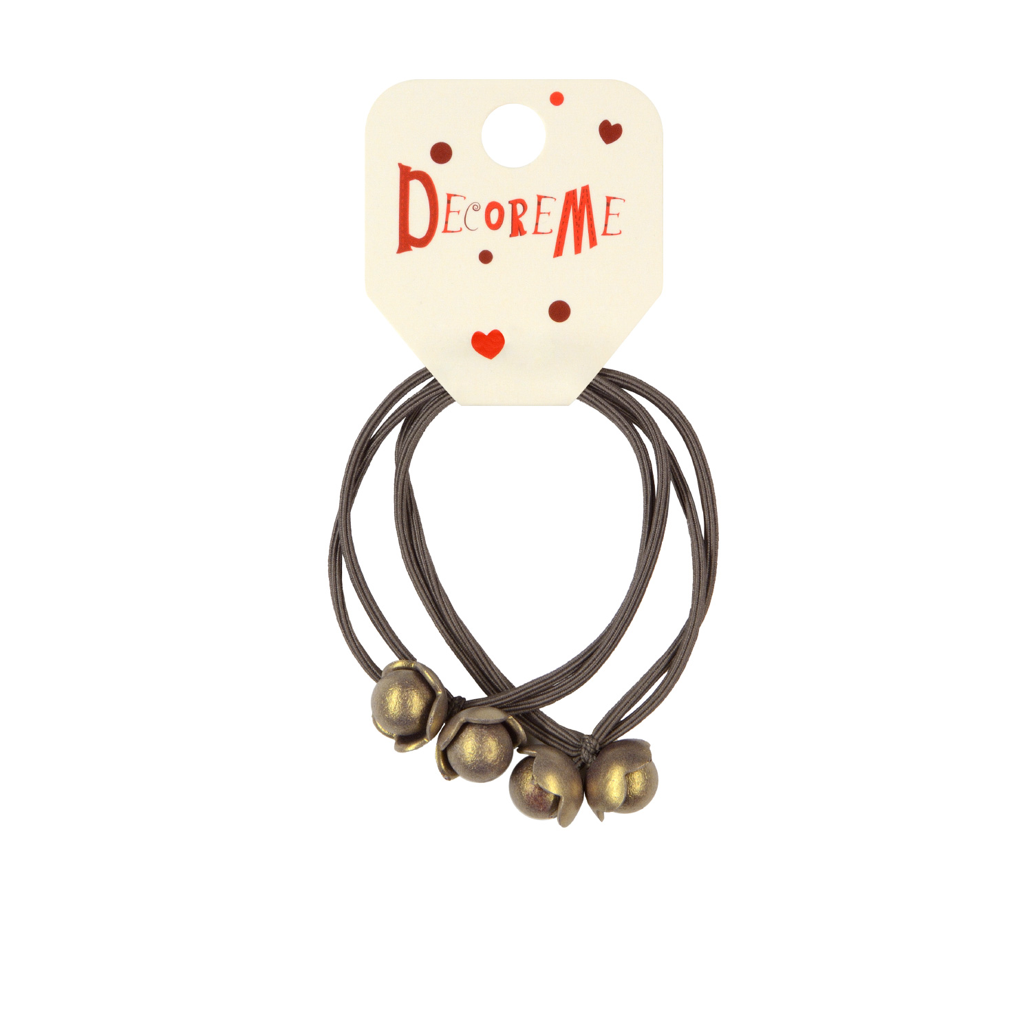 РЕЗИНКА ДЛЯ ВОЛОС 2 ШТ, 5 ЦВЕТОВ