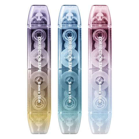 Корректирующая лента двусторонняя BRAUBERG "GRADE PASTEL", 5 мм x 10 Корректирующая лента двусторонняя BRAUBERG "GRADE PASTEL", 5 мм x 10