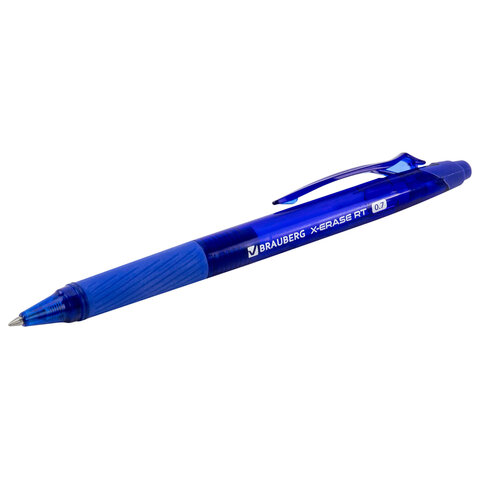 Ручка гелевая стираемая автоматическая BRAUBERG "X-ERASE RT", СИНЯЯ, Ручка гелевая стираемая автоматическая BRAUBERG "X-ERASE RT", СИНЯЯ,