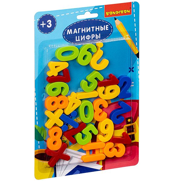 Магнитные игры Bondibon, цифры и знаки, Blister Магнитные игры Bondibon, цифры и знаки, Blister