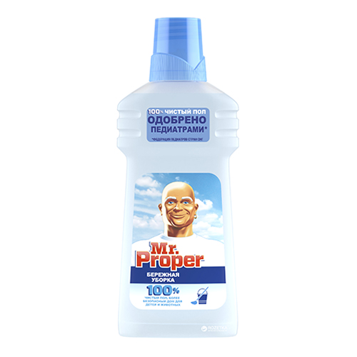 Моющее средство Mr.Proper Бережная уборка, 500 мл Моющее средство Mr.Proper Бережная уборка, 500 мл