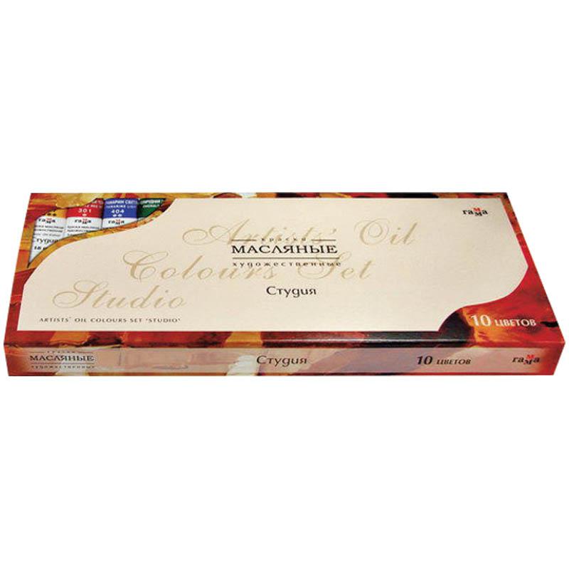 Краски масляные "Студия" 10 цветов, 18мл/туба: 201005 штр.: Краски масляные "Студия" 10 цветов, 18мл/туба: 201005 штр.: