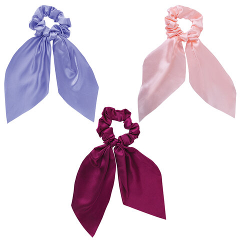 Резинка для волос 25 см, скранч, с хвостиками, АССОРТИ, MONTE VITA (МОНТЕ ВИТА), Резинка для волос 25 см, скранч, с хвостиками, АССОРТИ, MONTE VITA (МОНТЕ ВИТА),