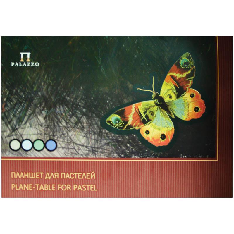 Планшет для пастелей 20л. А3 "Бабочка", 200г/м2, 4-х цветная Планшет для пастелей 20л. А3 "Бабочка", 200г/м2, 4-х цветная