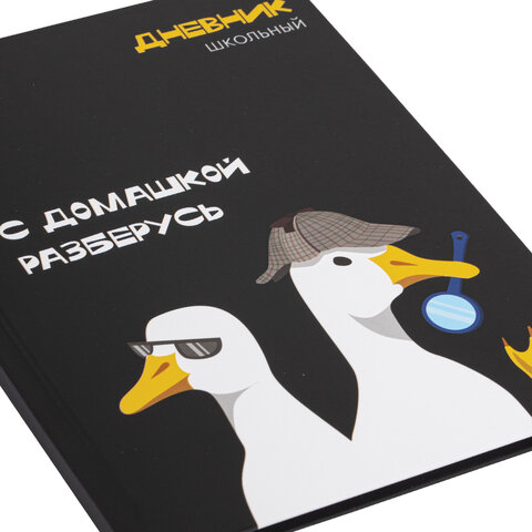 Дневник 5-11 класс 48 л., твердый, BRAUBERG, матовая ламинация, с подсказом,