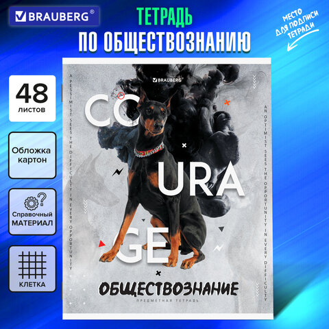 Тетрадь предметная "SPORT CLUB" 48 л., обложка картон, ОБЩЕСТВОЗНАНИЕ, Тетрадь предметная "SPORT CLUB" 48 л., обложка картон, ОБЩЕСТВОЗНАНИЕ,