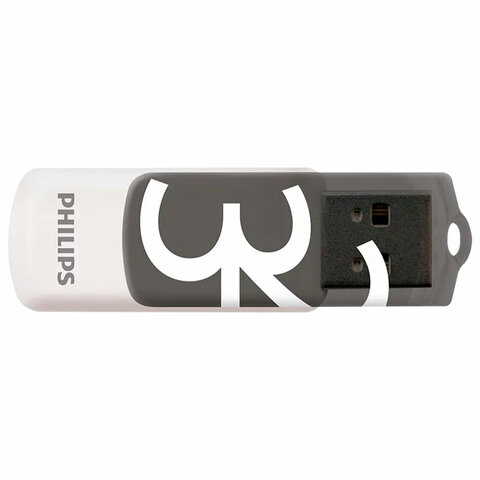 Флеш-диск 32 GB PHILIPS VIVID, разъем USB 2.0, черный, FM32FD05B/97 Флеш-диск 32 GB PHILIPS VIVID, разъем USB 2.0, черный, FM32FD05B/97