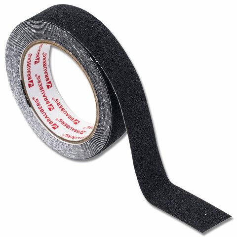 Клейкая ПРОТИВОСКОЛЬЗЯЩАЯ зернистая лента 25 мм х 5 м, ЧЕРНАЯ, основа ПВХ, Клейкая ПРОТИВОСКОЛЬЗЯЩАЯ зернистая лента 25 мм х 5 м, ЧЕРНАЯ, основа ПВХ,