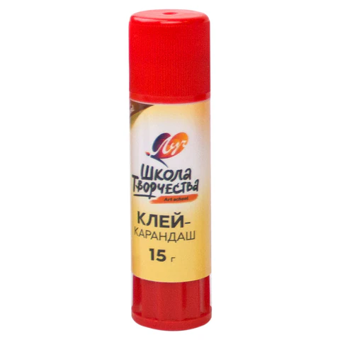 Клей-карандаш ЛУЧ "Школа творчества", 15 г, PVP основа, 29С 1736-08 Клей-карандаш ЛУЧ "Школа творчества", 15 г, PVP основа, 29С 1736-08