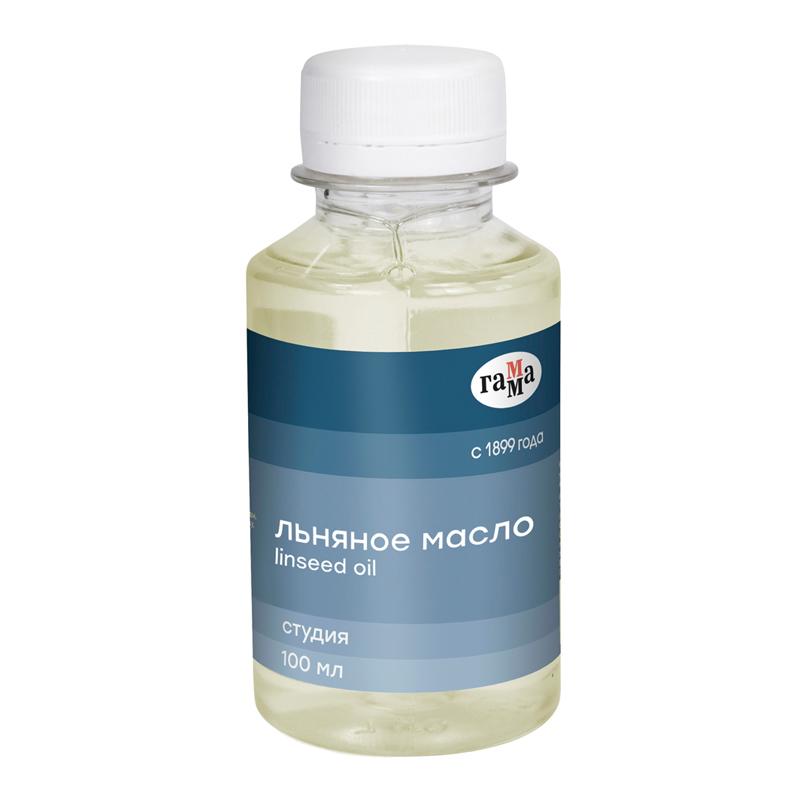 Масло льняное Гамма "Студия", 100мл Масло льняное Гамма "Студия", 100мл