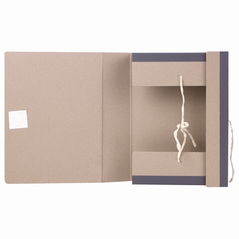 Папка архивная А4 "Форма 21", 80 мм, переплетный картон/бумвинил,