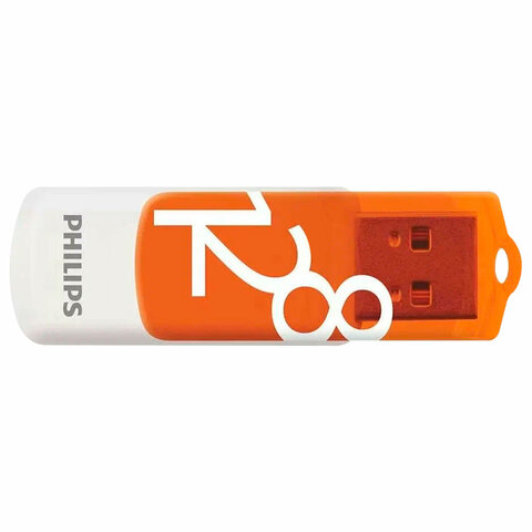 Флеш-диск 128 GB PHILIPS VIVID, разъем USB 2.0, желтый, FM12FD05B/97 Флеш-диск 128 GB PHILIPS VIVID, разъем USB 2.0, желтый, FM12FD05B/97