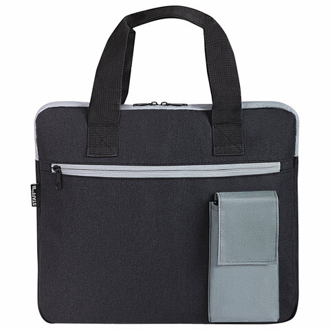 Сумка для документов STAFF DELEGATE на молнии, два кармана, полиэстер, Сумка для документов STAFF DELEGATE на молнии, два кармана, полиэстер,