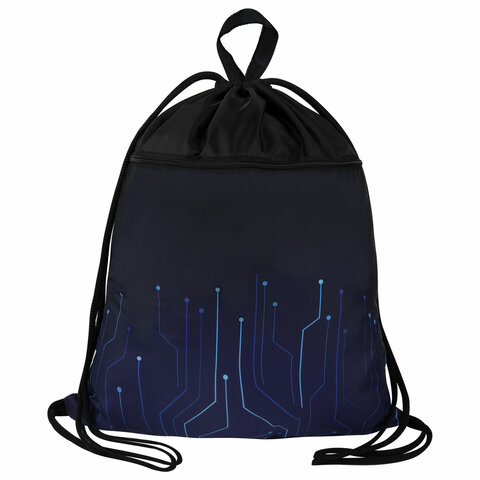 Мешок для обуви BRAUBERG БОЛЬШОЙ, с ручкой, карман на молнии, сетка для Мешок для обуви BRAUBERG БОЛЬШОЙ, с ручкой, карман на молнии, сетка для