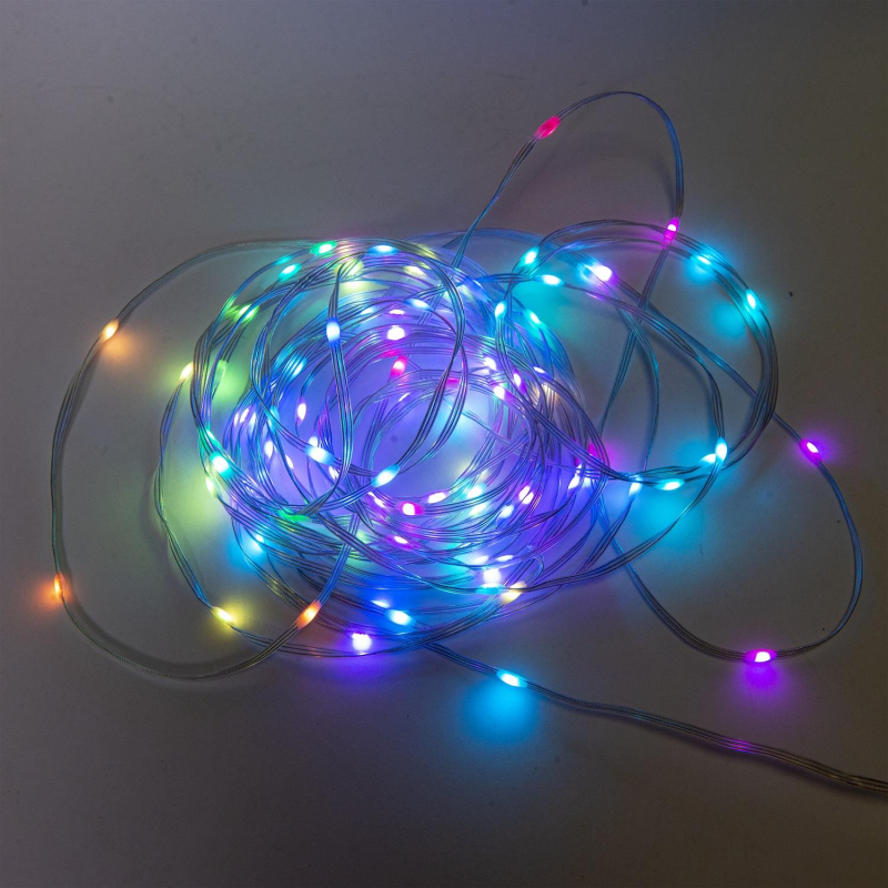 Гирлянда светодиодная Нить SMART-STRING-10100RGB,10М,100LED, Funray 2662 Гирлянда светодиодная Нить SMART-STRING-10100RGB,10М,100LED, Funray 2662