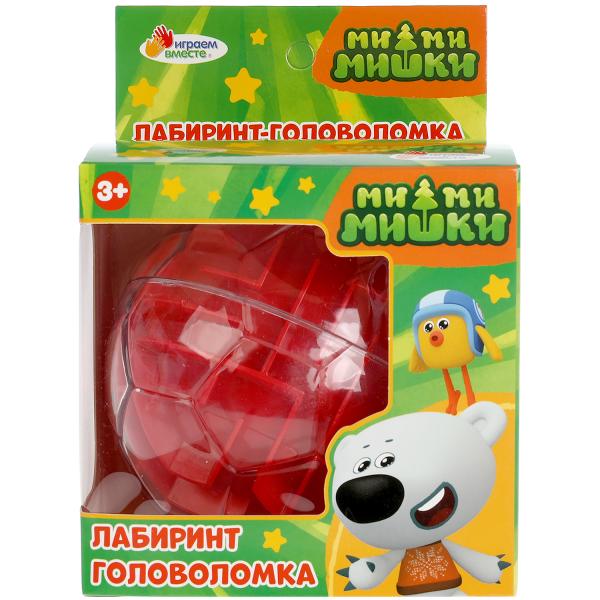 Логическая игра Ми-ми-мишки шар-лабиринт в кор.10*10*10см. ИГРАЕМ ВМЕСТЕ ИГРАЕМ Логическая игра Ми-ми-мишки шар-лабиринт в кор.10*10*10см. ИГРАЕМ ВМЕСТЕ ИГРАЕМ