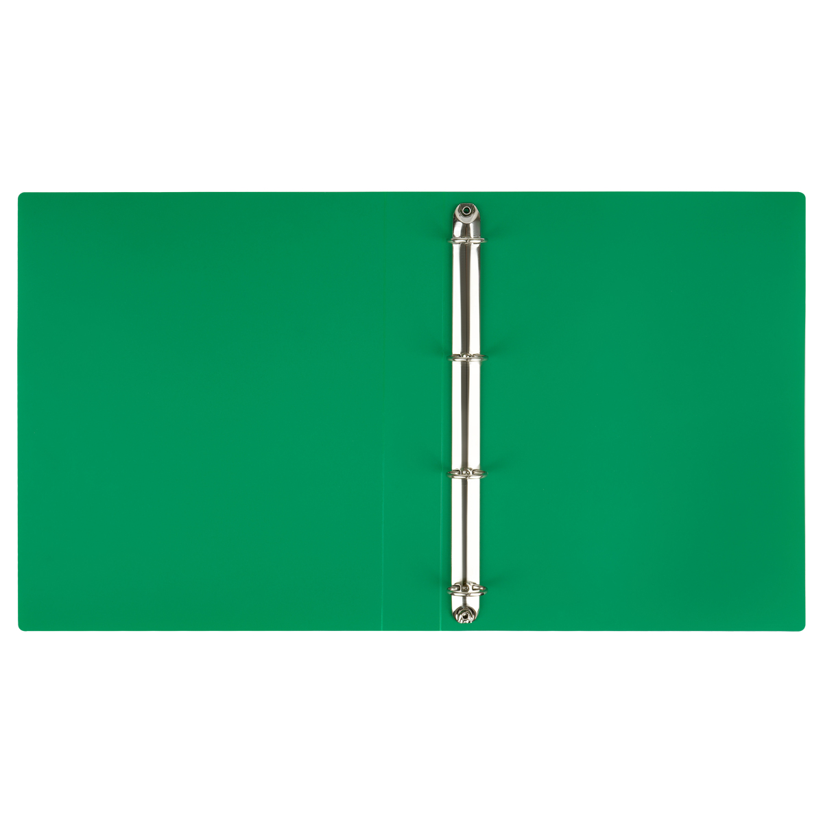 Папка на 4 кольцах СТАММ А4, 40мм, 500мкм, пластик, зеленая Папка на 4 кольцах СТАММ А4, 40мм, 500мкм, пластик, зеленая