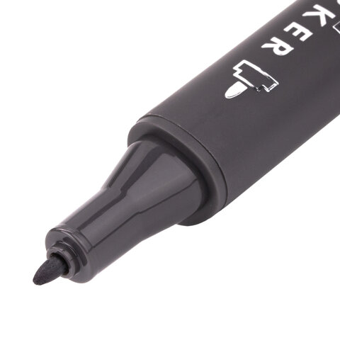 Маркер для скетчинга двусторонний 1 мм - 6 мм BRAUBERG ART CLASSIC, СЕРО-ЗЕЛЕНЫЙ