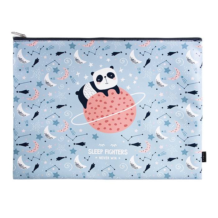 Папка 1 отд. А4 SLEEP FIGHTERS 330х260 мм молния ПВХ. LXPOMP-SF Папка 1 отд. А4 SLEEP FIGHTERS 330х260 мм молния ПВХ. LXPOMP-SF