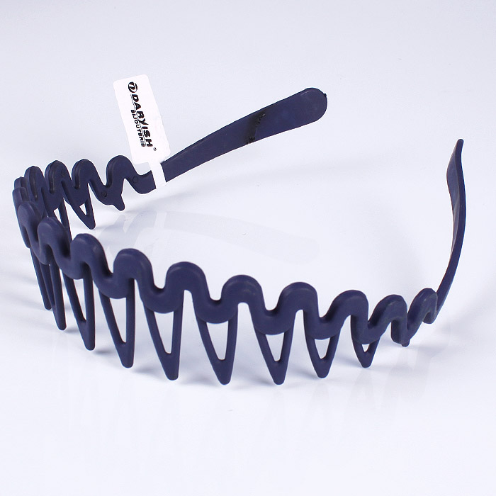 Ободок пластиковый для волос с гребнем, цвет ассорти Ободок пластиковый для волос с гребнем, цвет ассорти