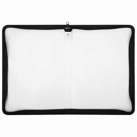 Папка для тетрадей BRAUBERG KIDS А4, 1 отделение, пластик, молния вокруг,