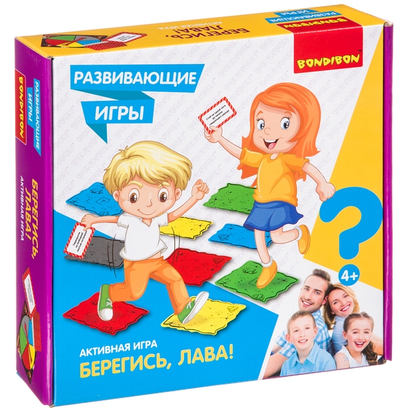 Развивающие игры Bondibon «БЕРЕГИСЬ, ЛАВА!». ВВ4160 Развивающие игры Bondibon «БЕРЕГИСЬ, ЛАВА!». ВВ4160