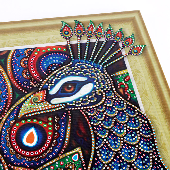Алмазная мозаика (живопись) "Darvish" 40*50см Хвост павлина Алмазная мозаика (живопись) "Darvish" 40*50см Хвост павлина