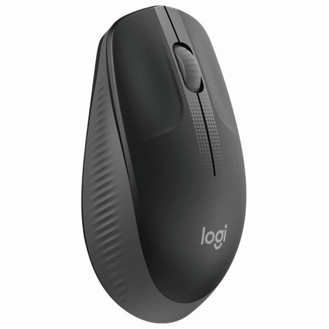 Мышь беспроводная LOGITECH M190, 2 кнопки + 1 колесо-кнопка, оптическая,